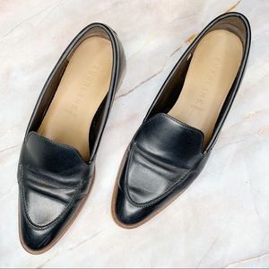 Everlane The Modern Loafer Black Leather Flats 7